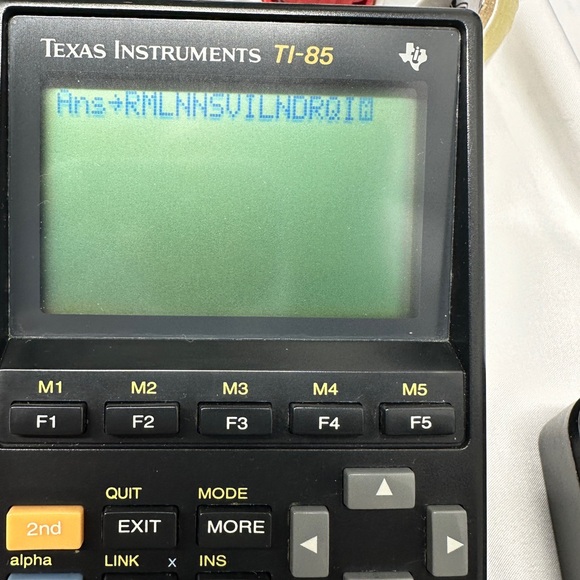 Texas Instruments TI-85 Advanced Scientific Calculator with Guidebook - Picture 12 of 13